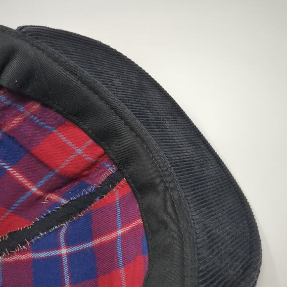 Idaho Patch Snapback Hat Black One Size Adjustable Corduroy Decky - Picture 8 of 9